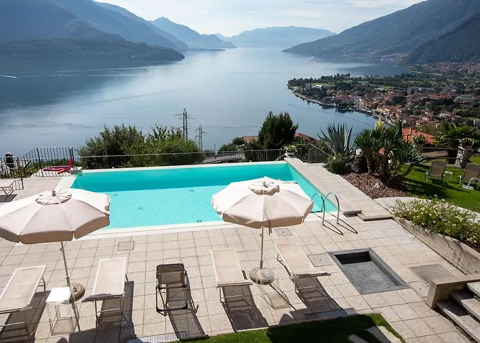 Lägenhetshotell Cafelicita - View - Infinity Pool - Jacuzzi Gravedona